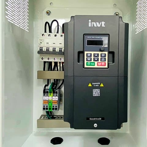 Tủ điện tích hợp TD.PUMP.004G-SS2 | 4kW | 1P | 220V - Chính hãng INVT